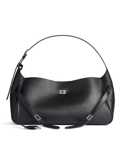 Balenciaga Bel Air Medium Shoulder Bag Black